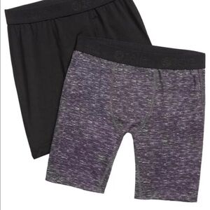 2 Pack New Zella Boys Boxer Briefs Underwear Big Kids Small